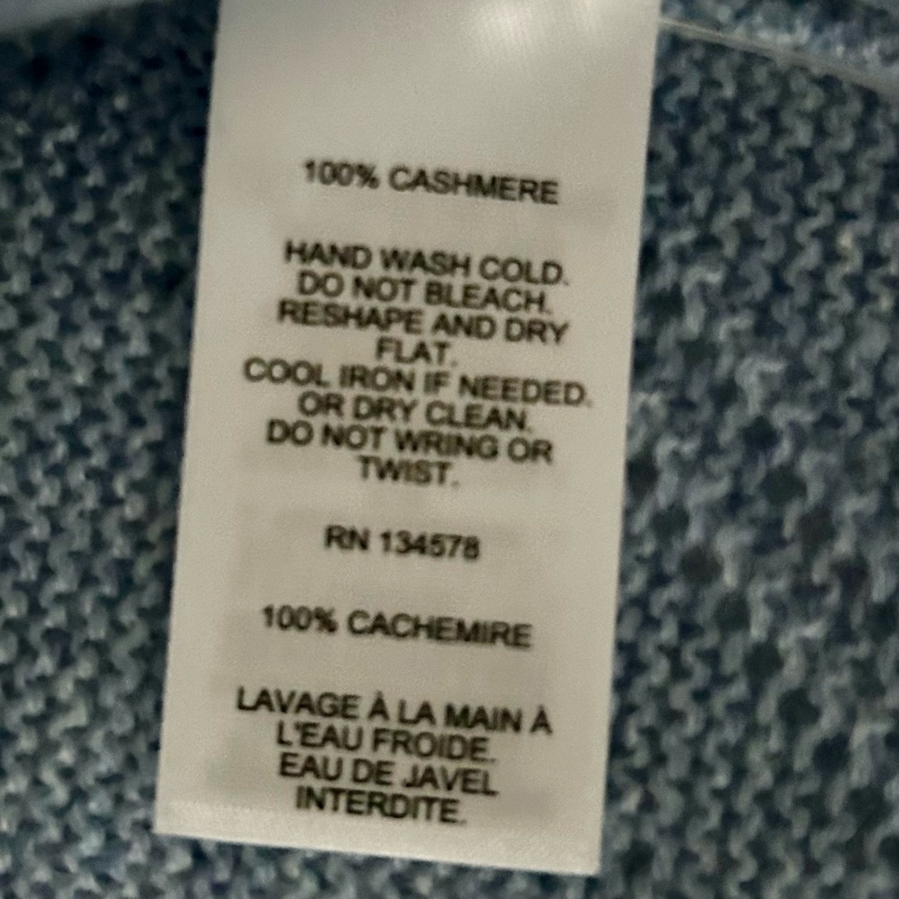 NWT Vineyard Vines Women’s Pointelle Cashmere Sweater Size Small - Picture 6 of 8
